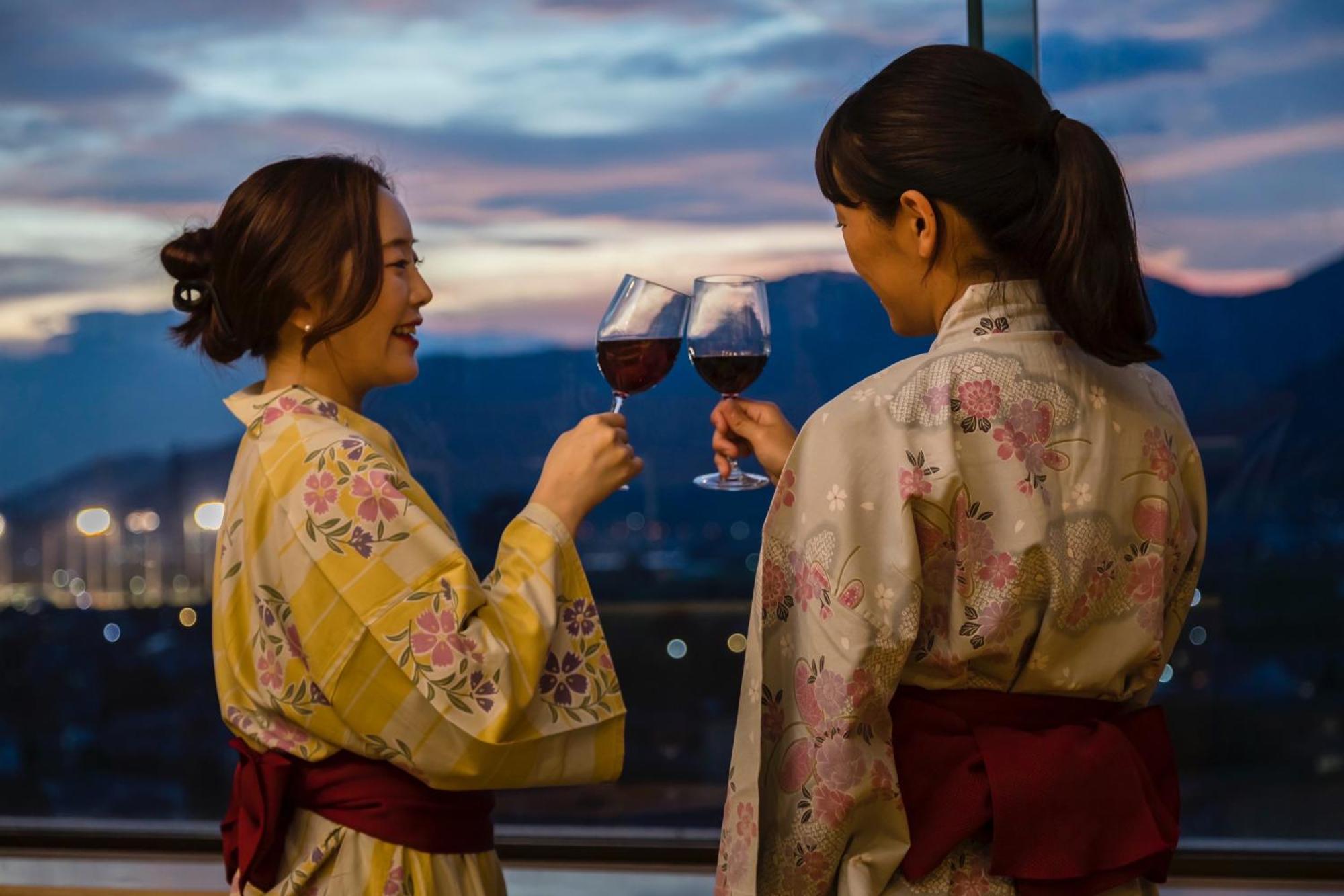 Japanese Onsen Ryokan Kohakuen Fuefuki Экстерьер фото